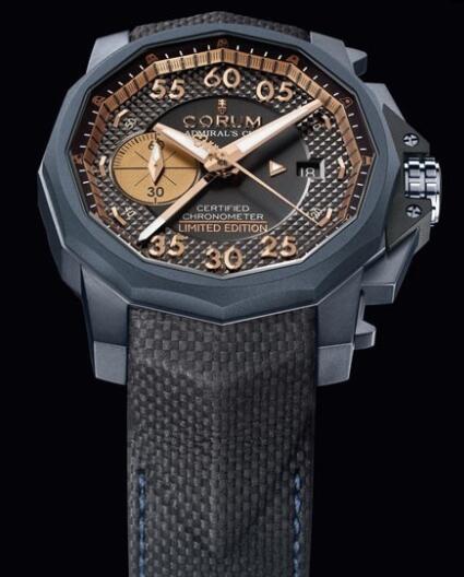 Corum Admiral's Cup Seafender 48 Chrono Bol d'Or Mirabaud Replica Watch 960.101.76/0231 AN15 Blue PVD Titanium